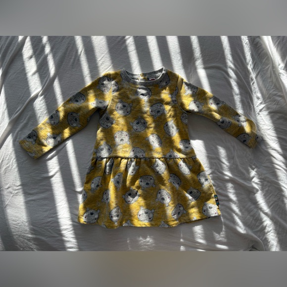 tuc tuc Other - Yellow and Gray Bear Kids Dress